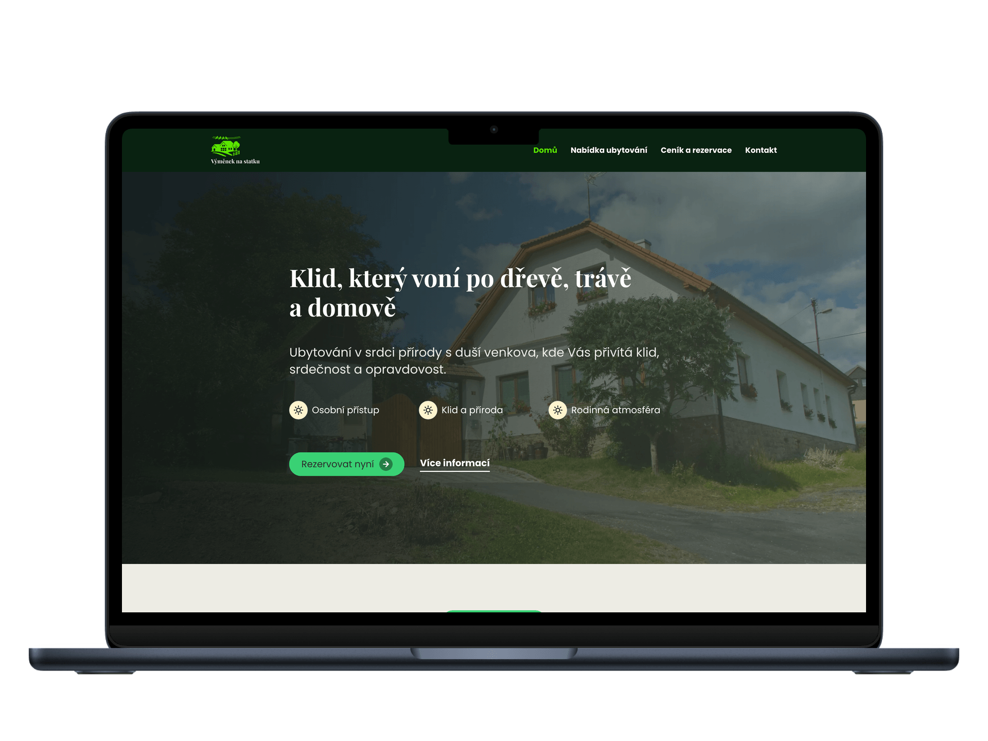 Náhled projektu Výměnek na statku v Kochánově